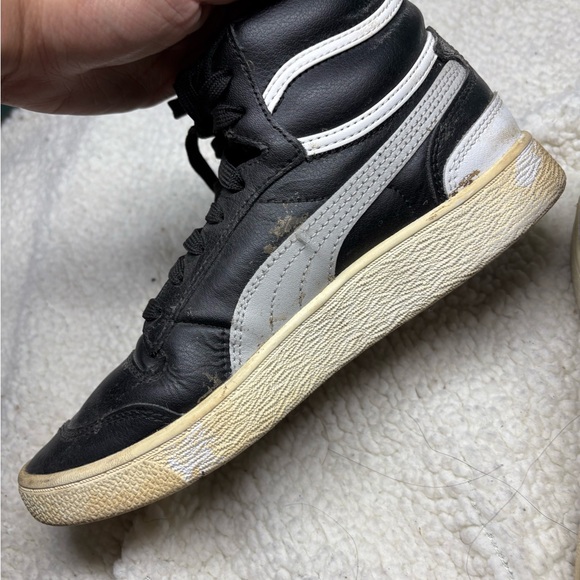 Puma Black and Gray High-Top Sneakers - Picture 9 of 11
